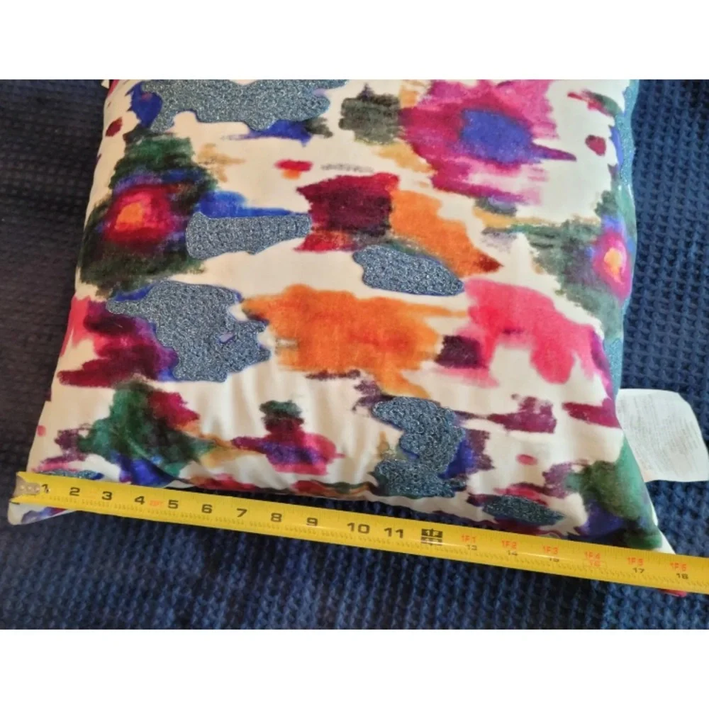 Callisto Home 3 Pillow Abstract Art Watercolor Modern 2 Lumber Throw Pillows NWT